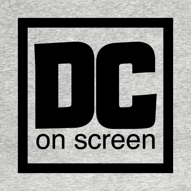 DC on SCREEN Logo Black Border by DC on SCREEN